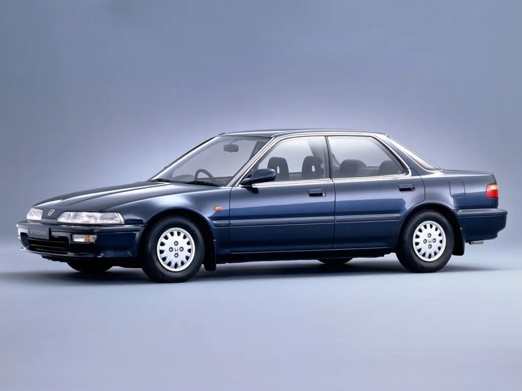 Honda Integra (DA7, DA8, DB1) 2 поколение, рестайлинг, седан (10.1991 - 06.1993)
